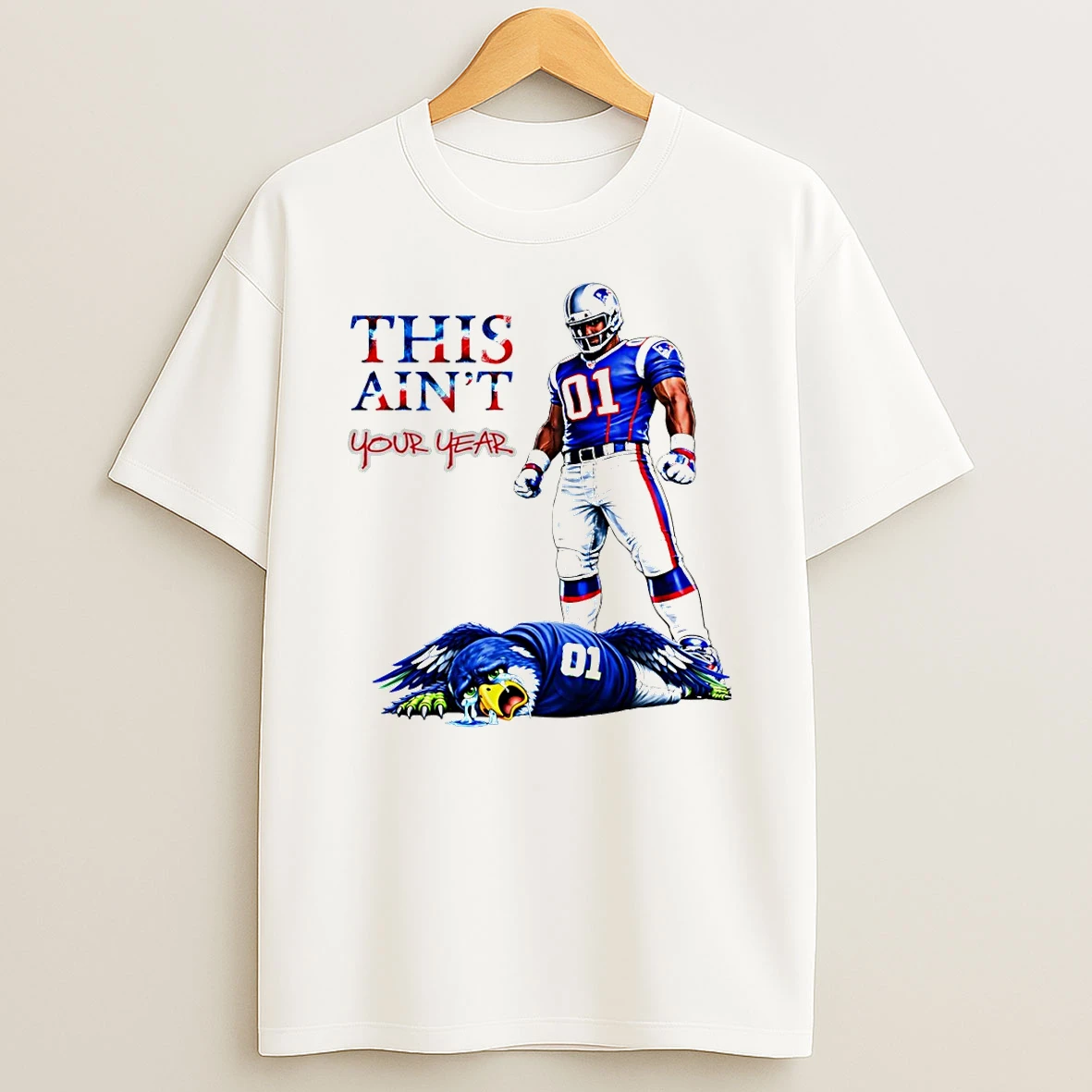 New England Patriots Beat Seattle Seahawks Football This Aint Your Year Game Day 2026 T Shirt