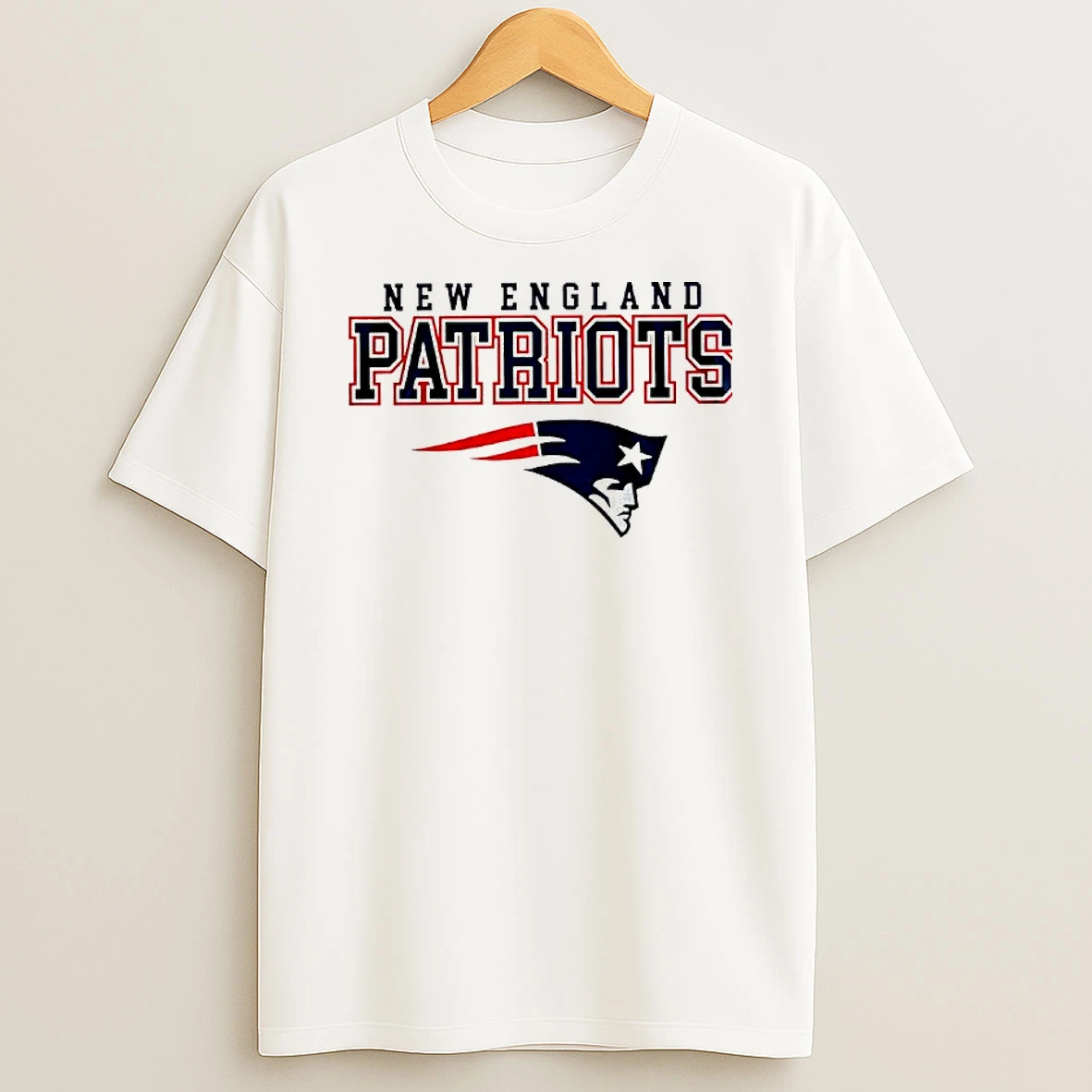 New England Patriots Graphic Logo T Shirt