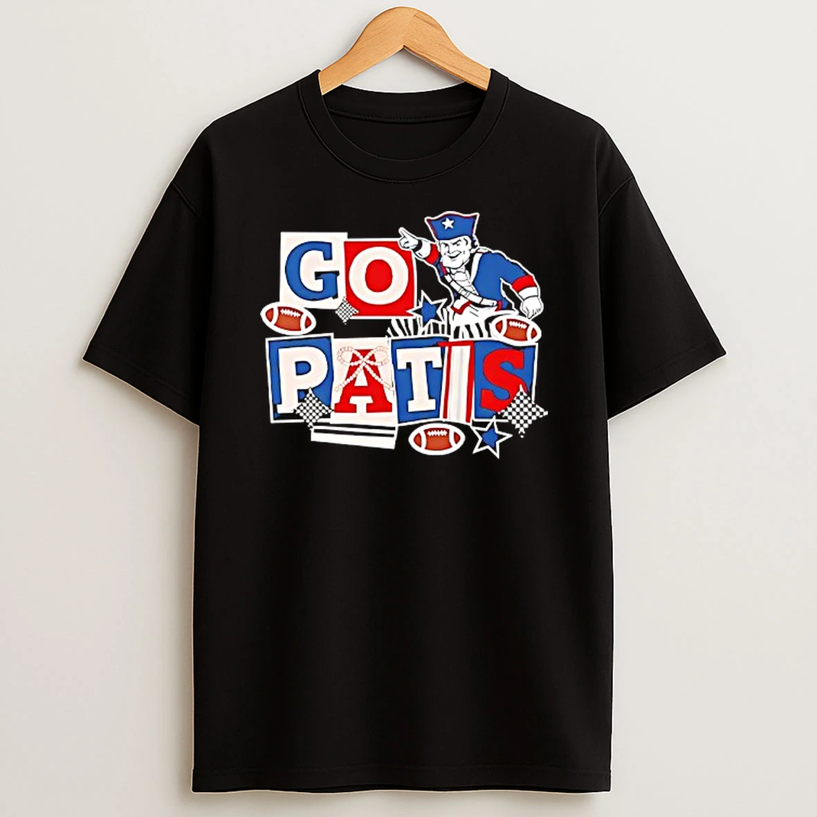 New England Patriots Lets Go For Pats T Shirt