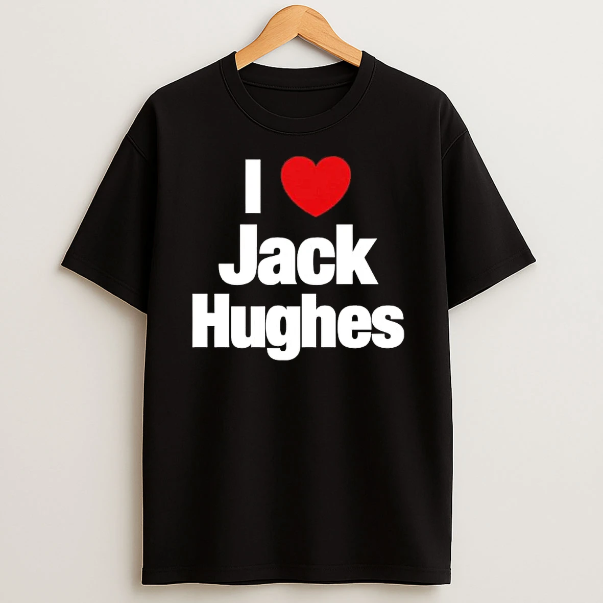 New Jersey Devils Hockey I Heart Jack Hughes T Shirt