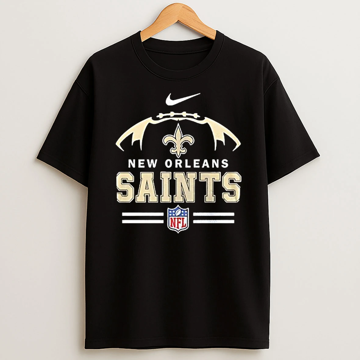 New Orleans Saints Grumpy Old Caterpillar Operator Nfl Licensed T Shirt