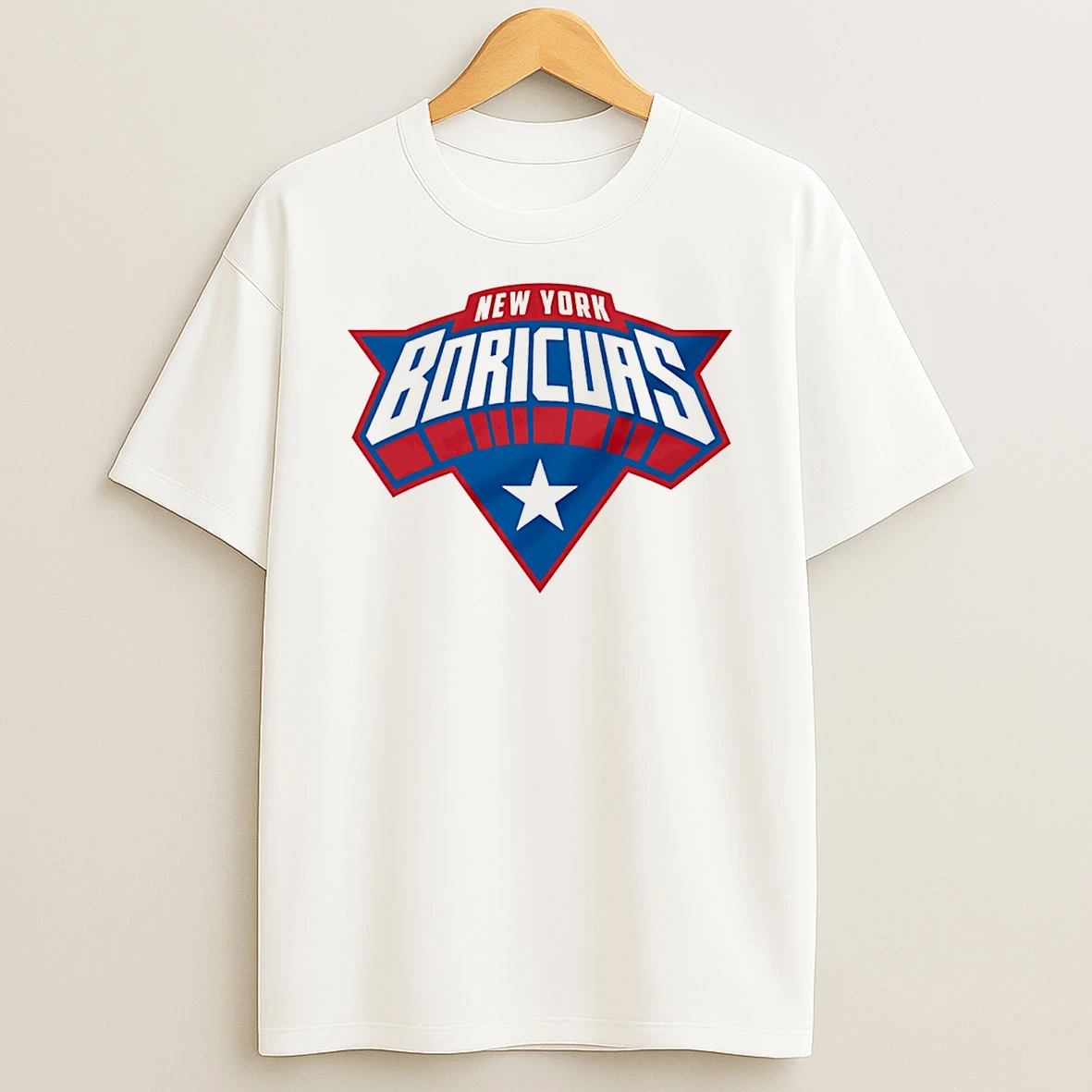 New York Boricuas New York Knicks Logo T Shirt