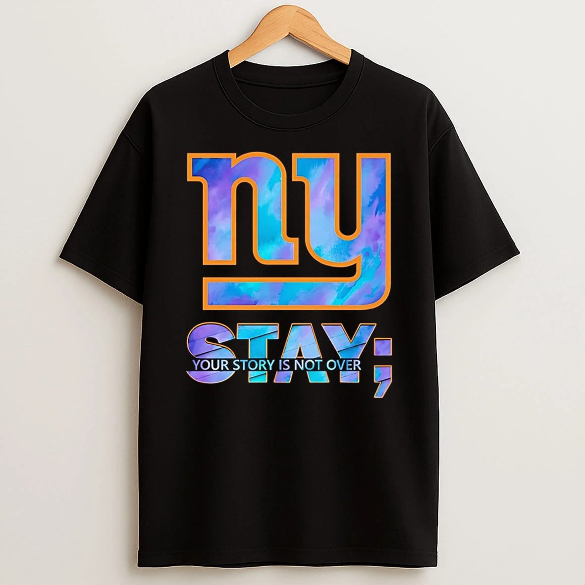 New York Giants Stay Your Story Is Not Over T Shirt