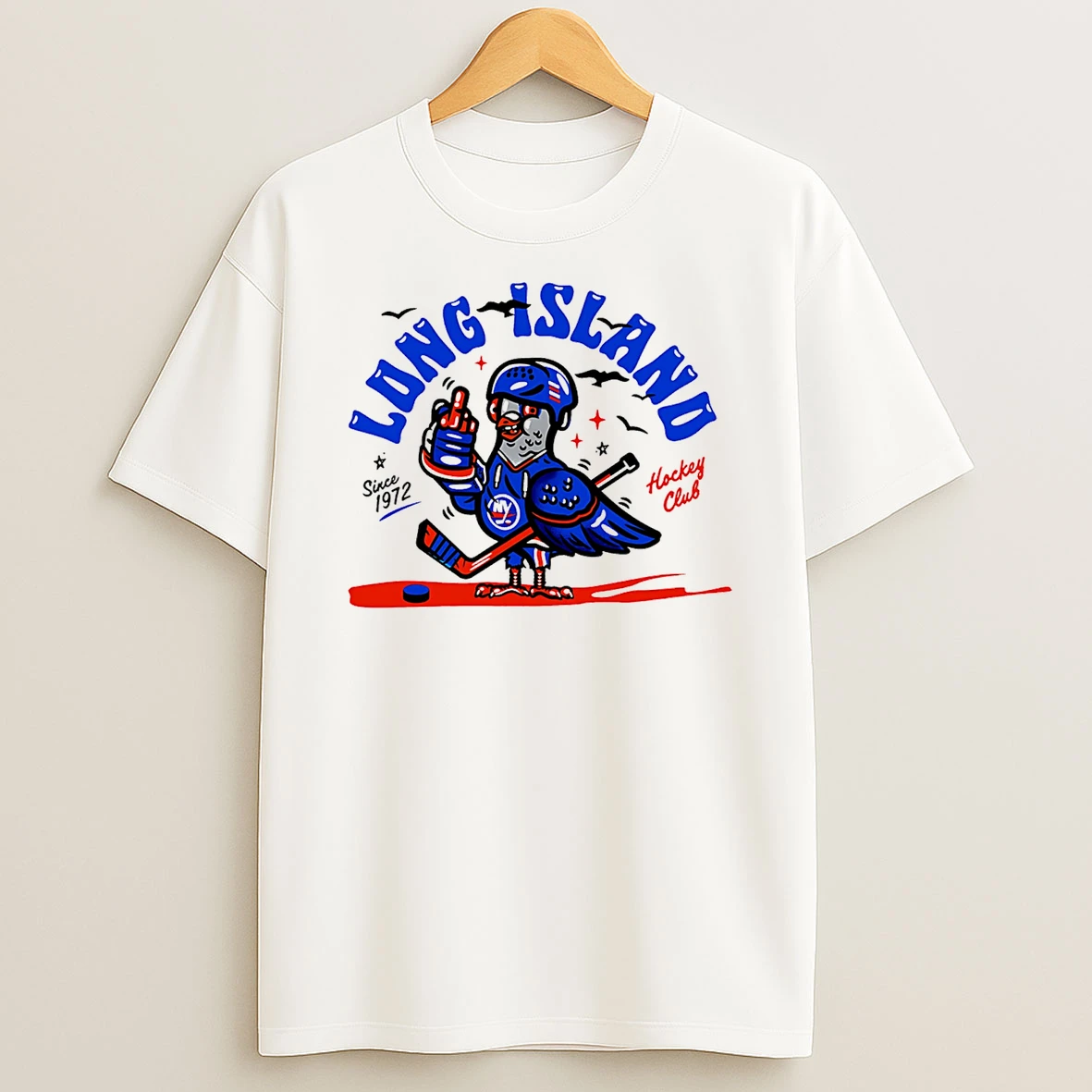 New York Islanders Long Island Mascot T Shirt