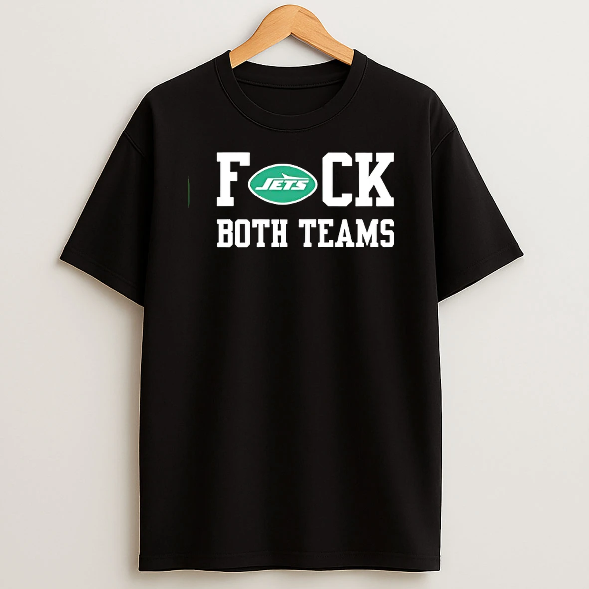 New York Jets Fuck Both Teams Funny T Shirt
