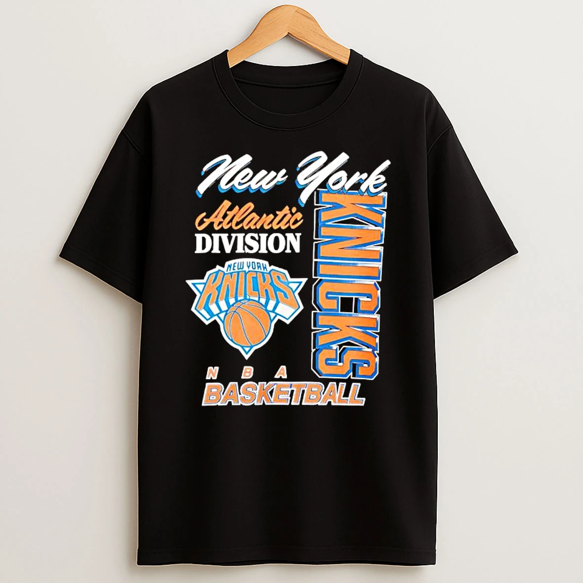 New York Knicks Atlantic Division Nba Basketball T Shirt