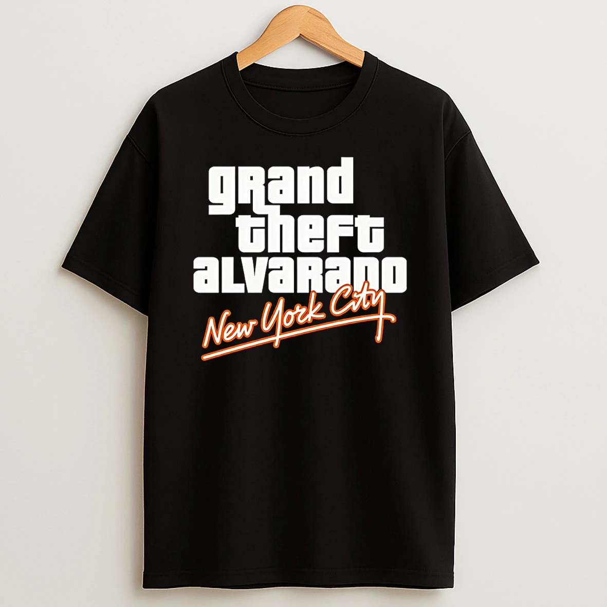 New York Knicks Grand Theft Alvarado New York City T Shirt