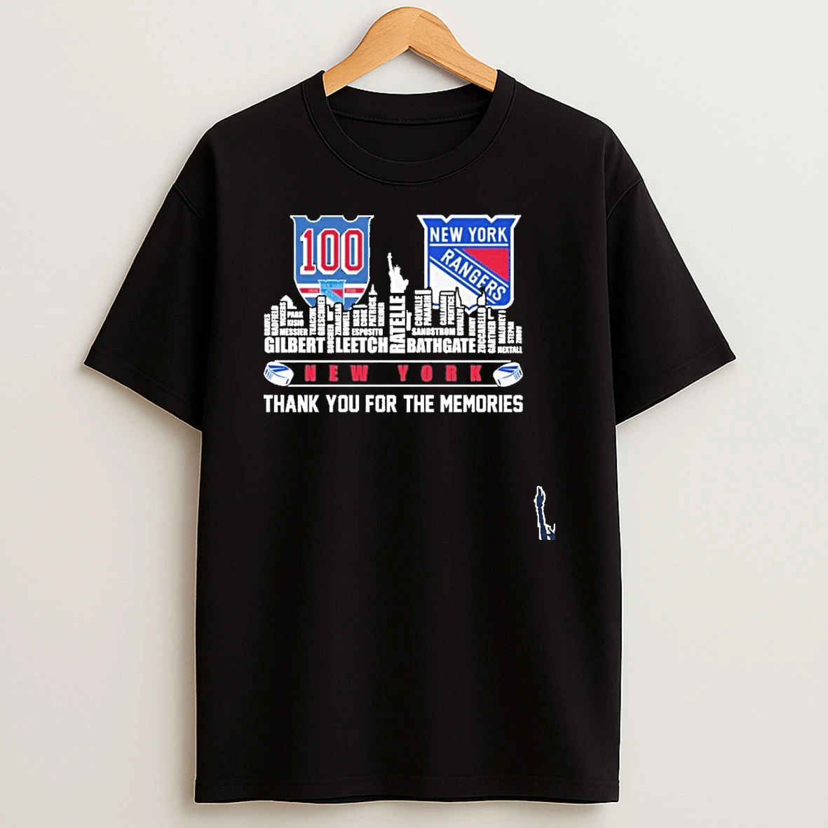 New York Typo City Thank You For The Memories T Shirt