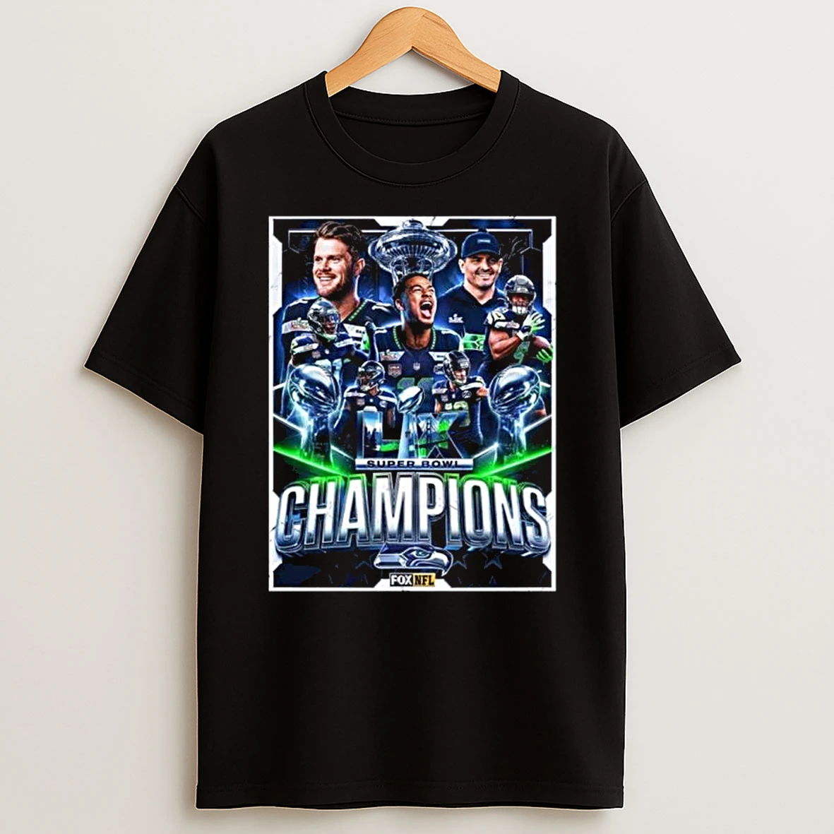 Nfl Super Bowl Lx Champions 2026 Seattle Seahawks T Shirt