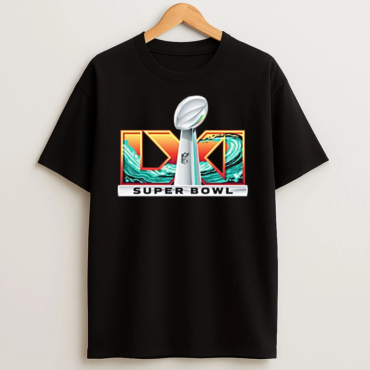 Nfl Super Bowl Lxi 2027 Logo For Inglewood California At Sofi Stadium T Shirt