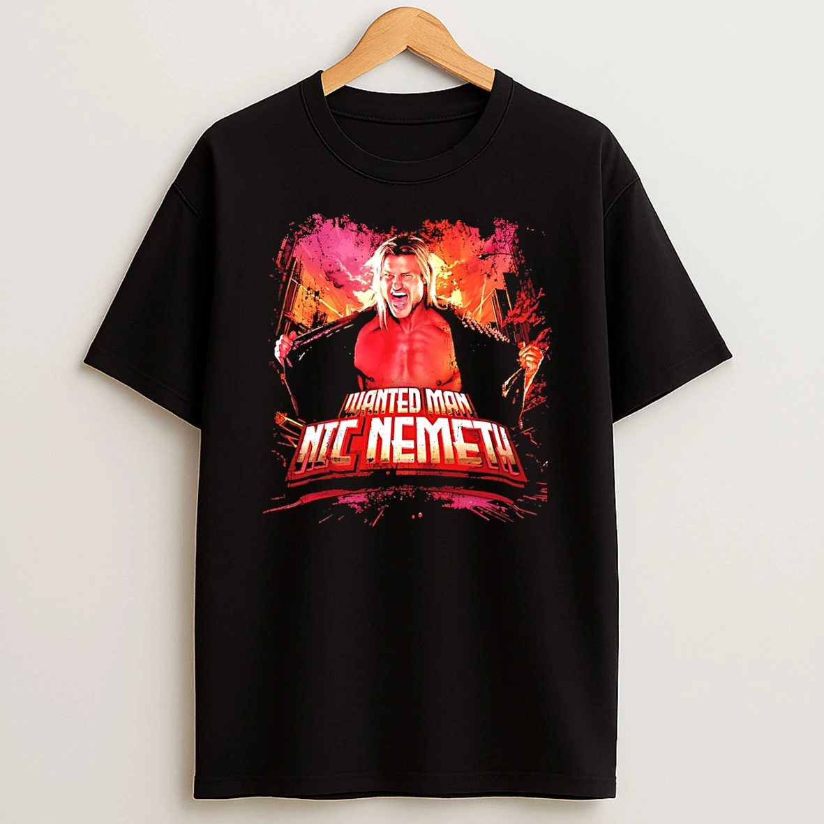 Nic Nemeth Most Wanted Graphic T Shirt