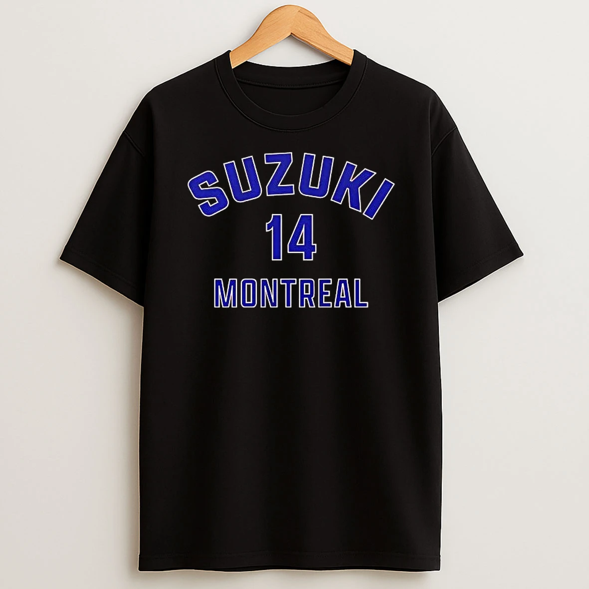 Nick Suzuki Montreal Canadiens Name And Number 14 T Shirt