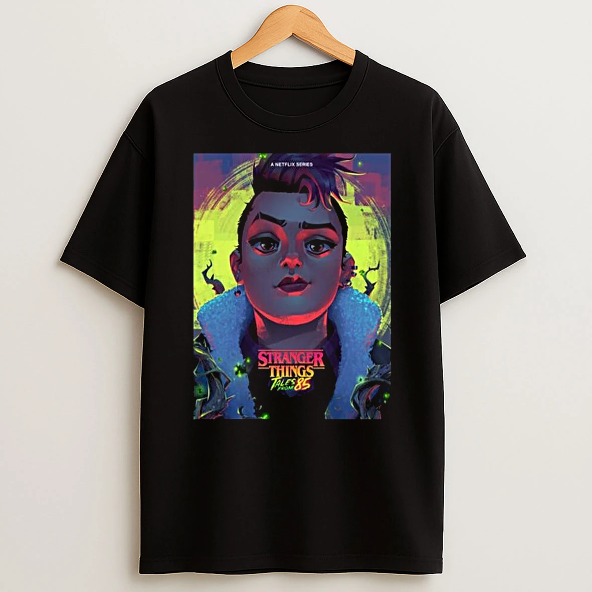 Nikki Baxter Character For Stranger Things Tales From 85 Premieres April 23 2026 T Shirt