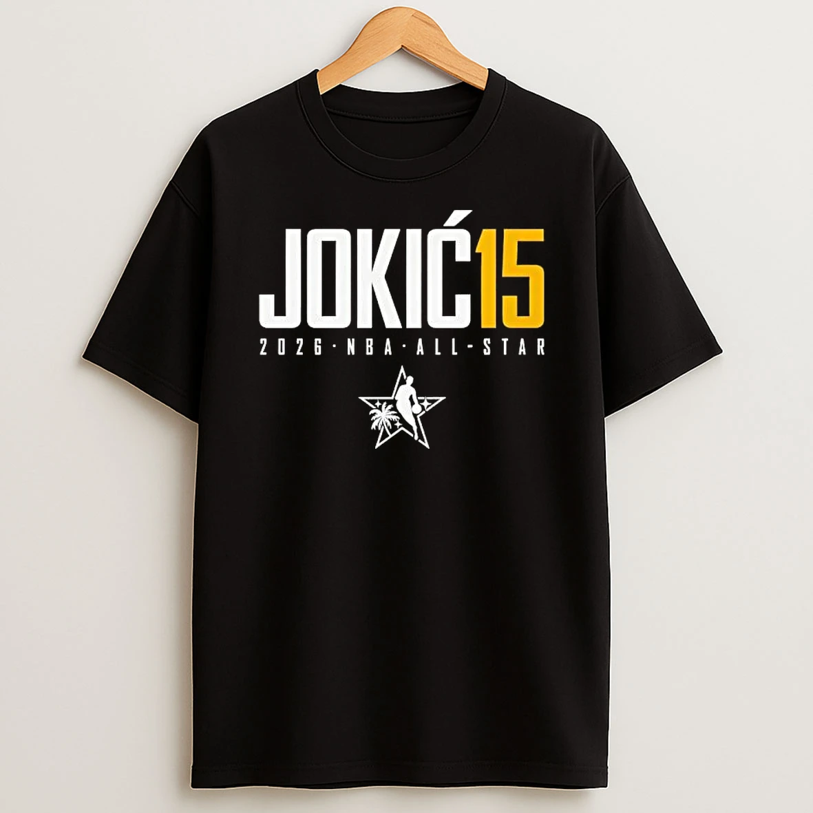 Nikola Jokic Denver Nuggets 2026 Nba All Star Elite T Shirt