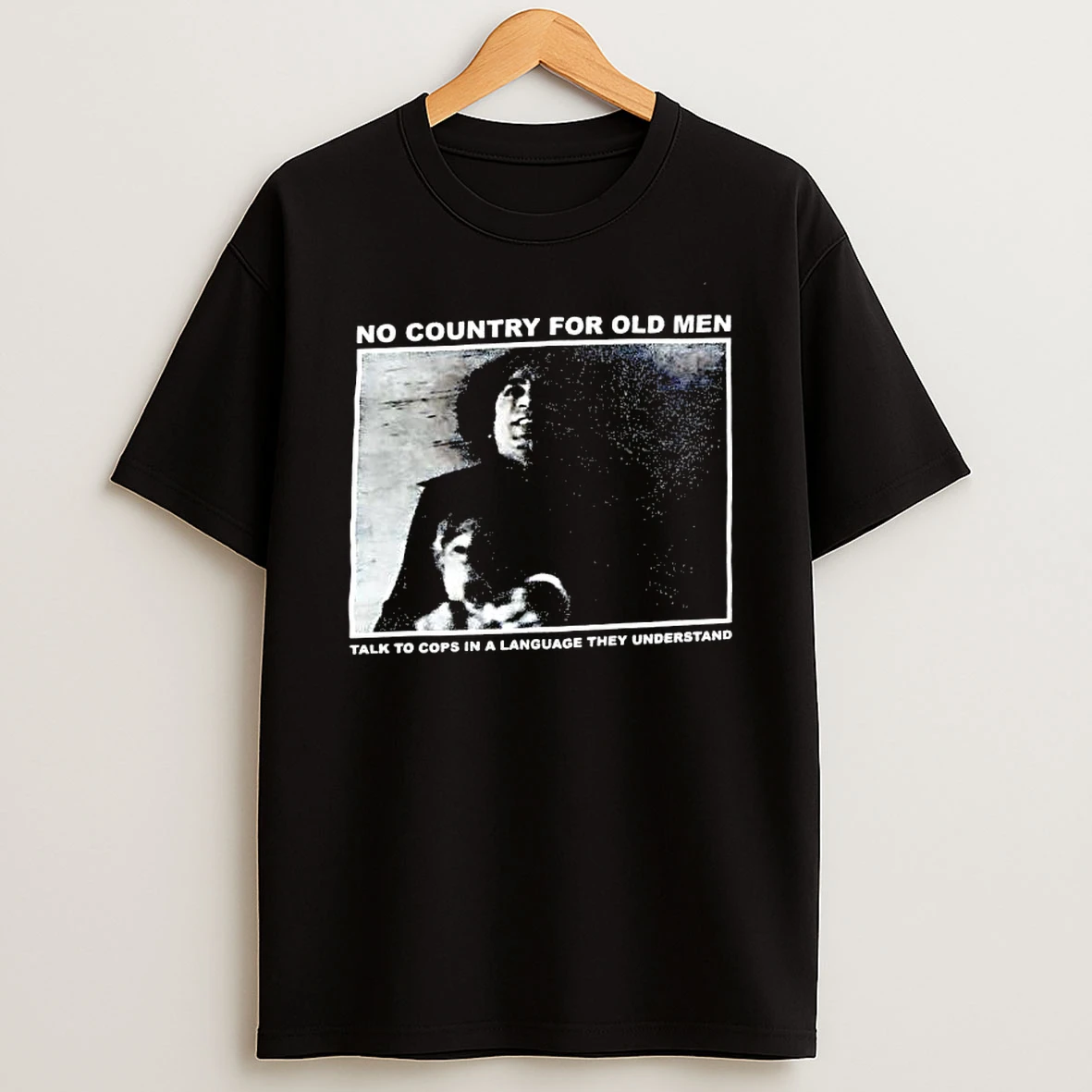 No Country For Old Men Talk To Cops Graphic T Shirt