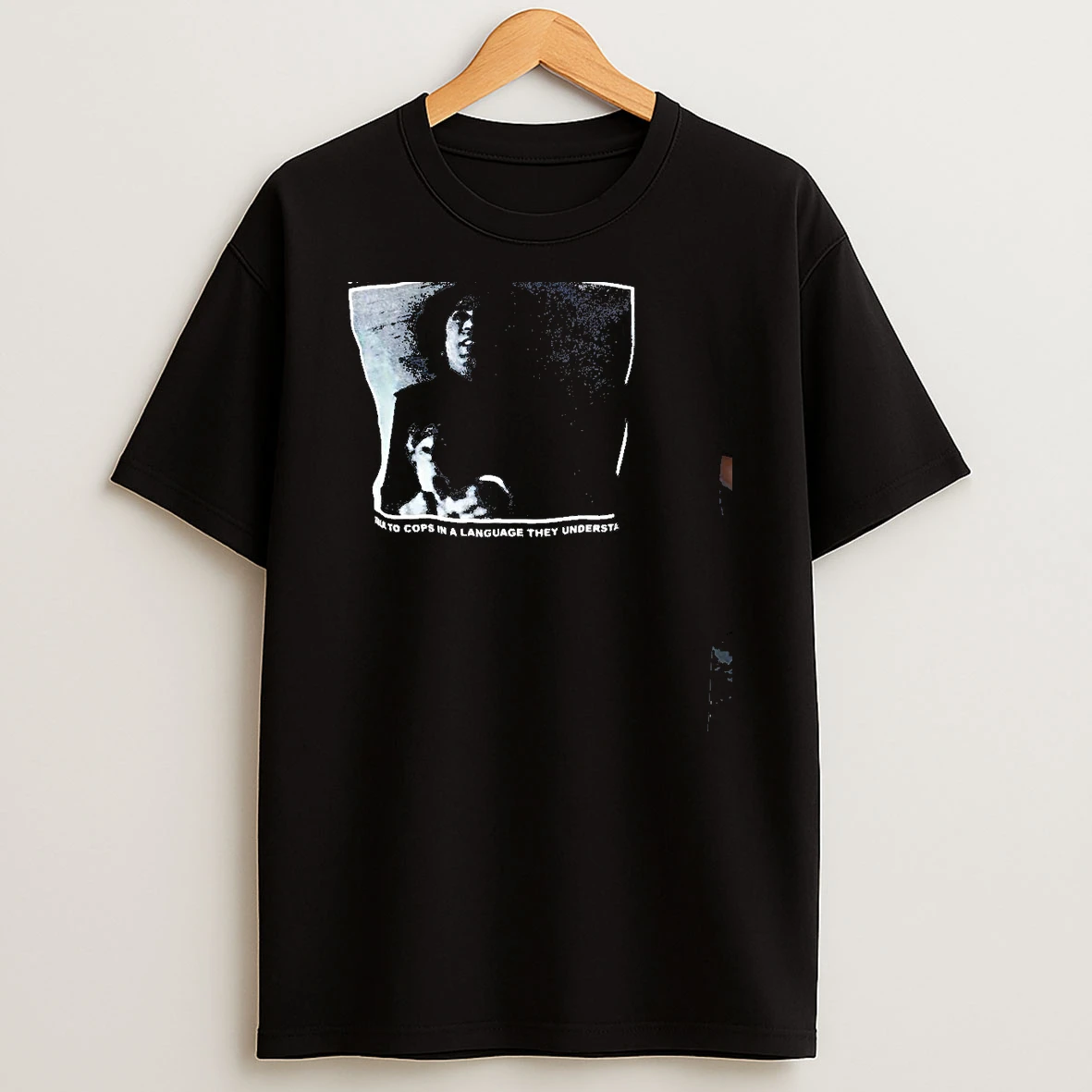 No Country For Old Men Film Talk To Cops In A Language They Understand T Shirt