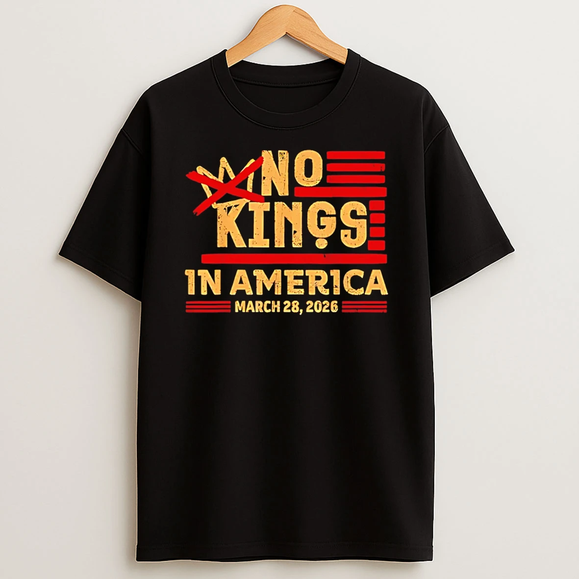 No Kings In America March 28 2026 No Kings T Shirt