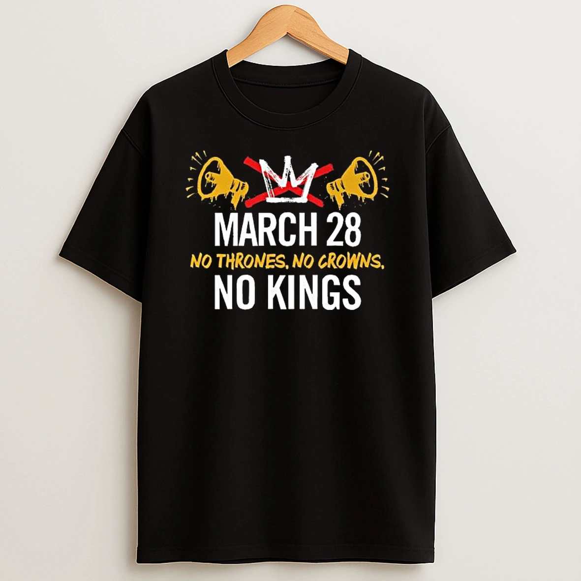 No Kings In America March 28 2026 T Shirt