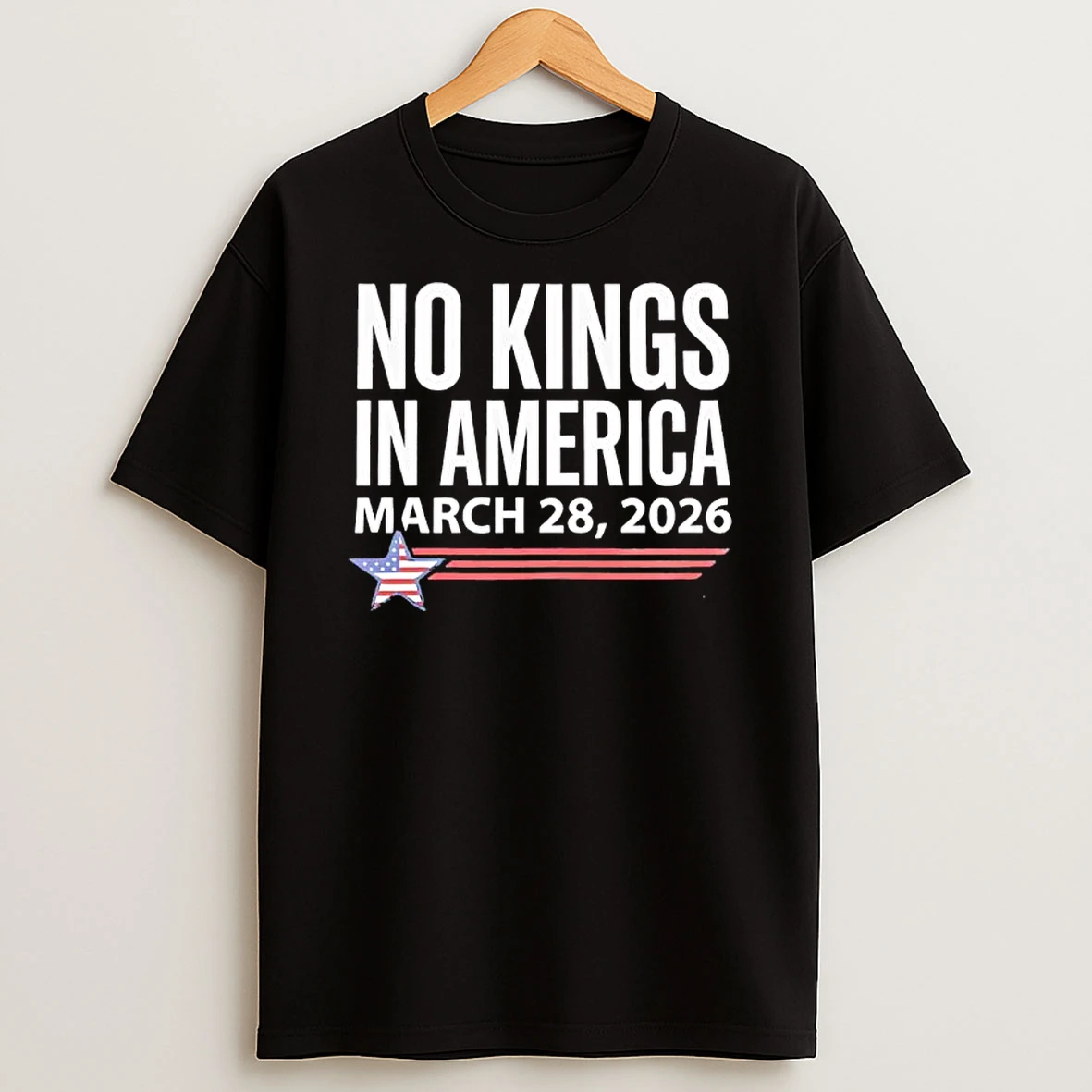 No Kings In America March 28th 2026 T Shirt