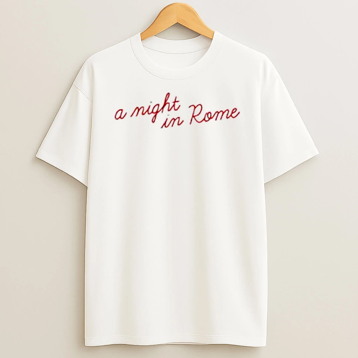No Place Like Tour A Night Rome T Shirt