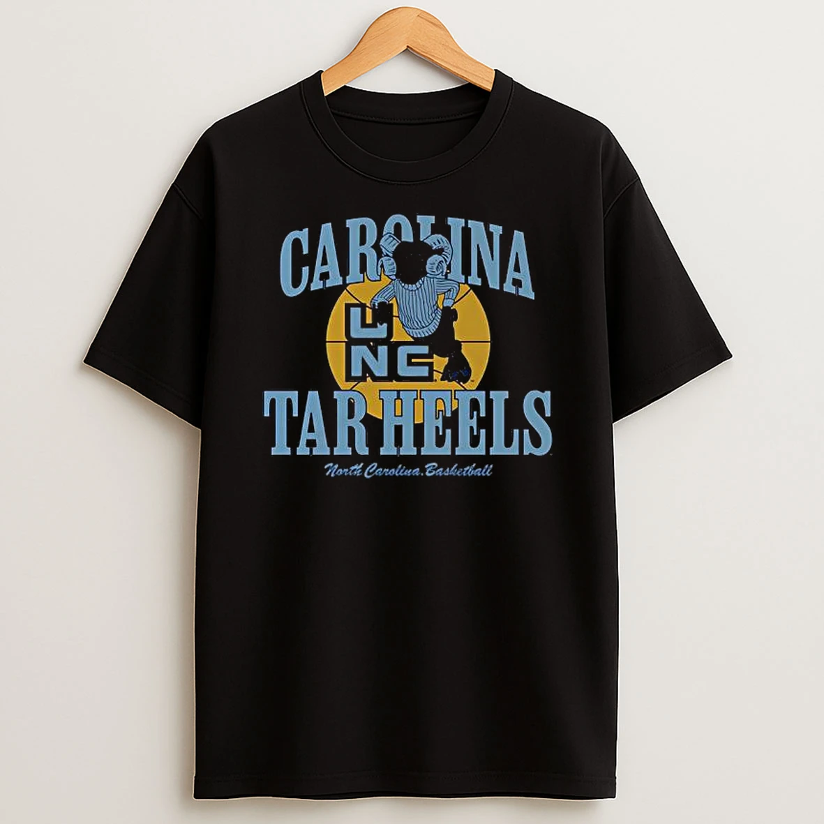 North Carolina Tar Heels Basketball Vintage T Shirt