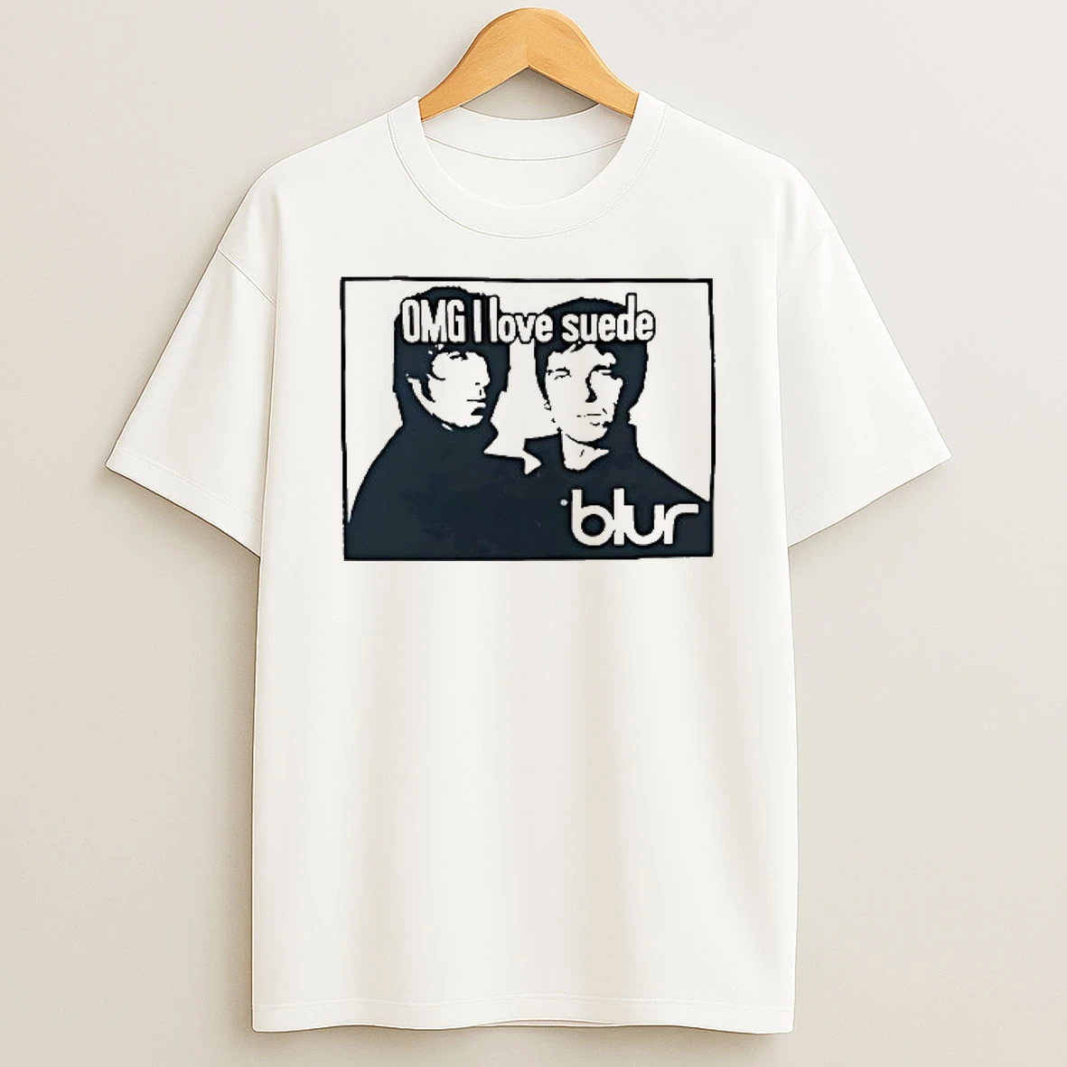 Omg I Love Suede Blur T Shirt