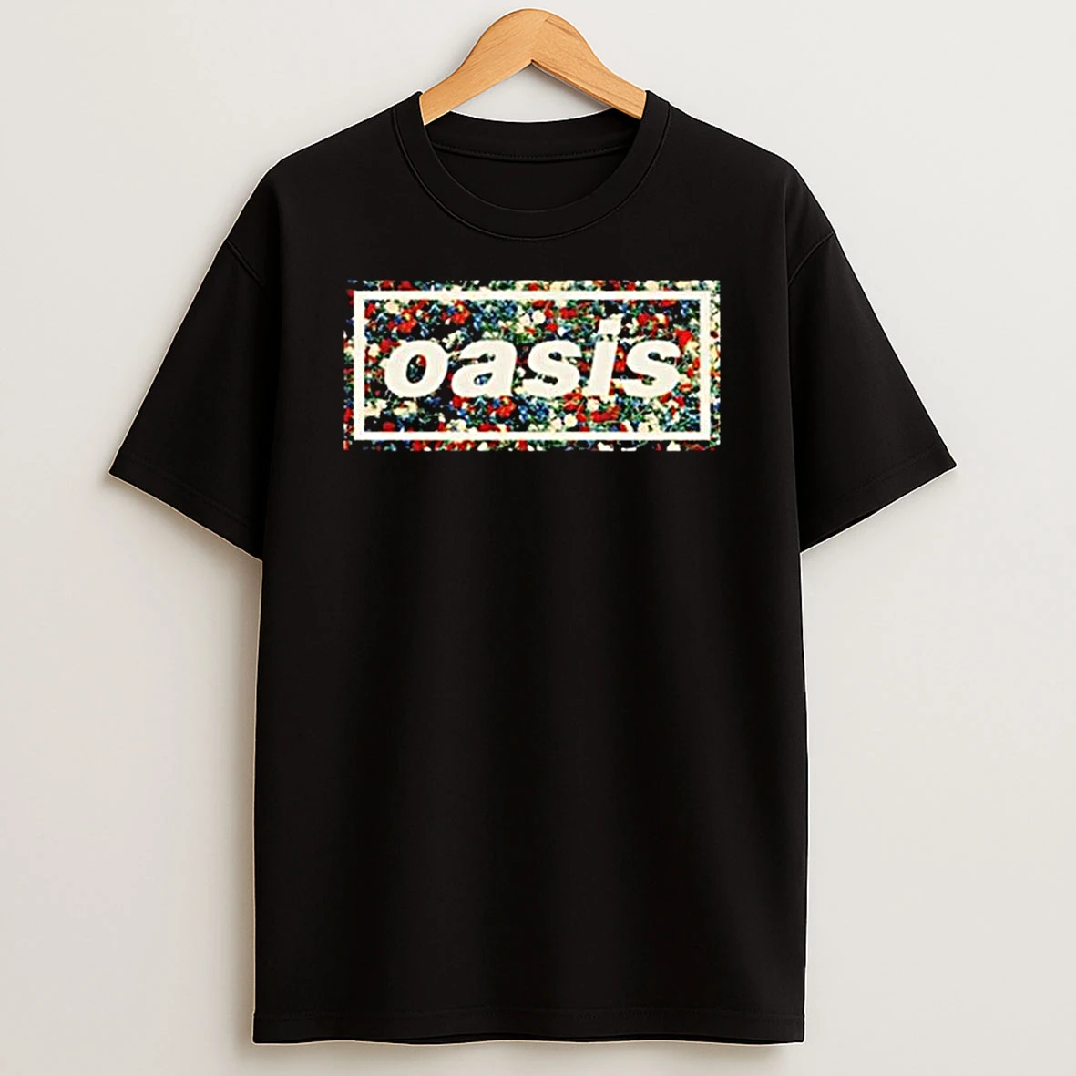 Oasis Dont Look Back In Anger Decca Logo Carnation T Shirt
