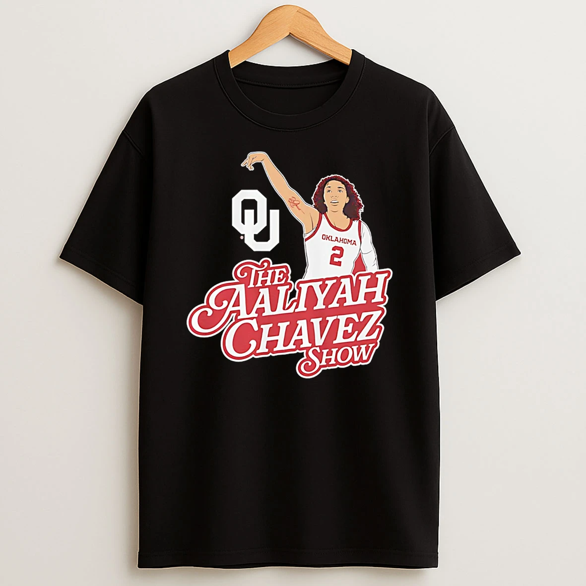Oklahoma Basketball The Aaliyah Chavez Show T Shirt