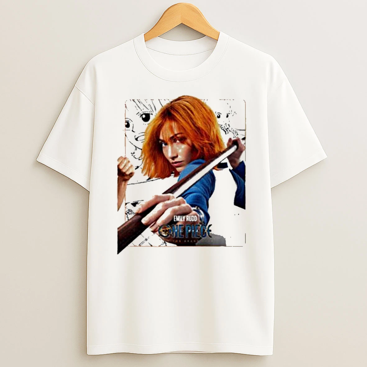 One Piece Live Action Into The Grand Line New Look For Emily Rudo As Nami T Shirt