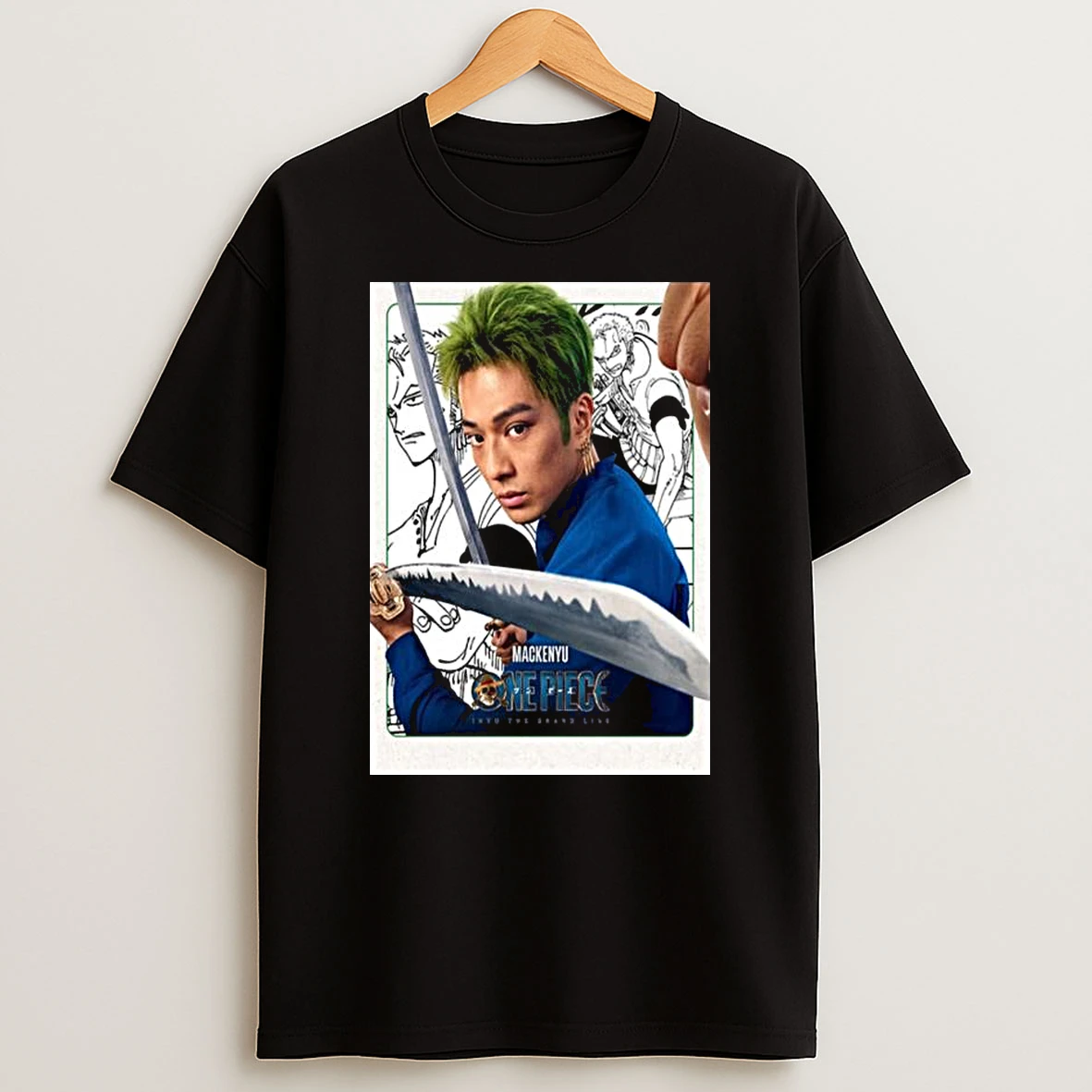 One Piece Live Action Into The Grand Line New Look For Mackenyu As Roronoa T Shirt