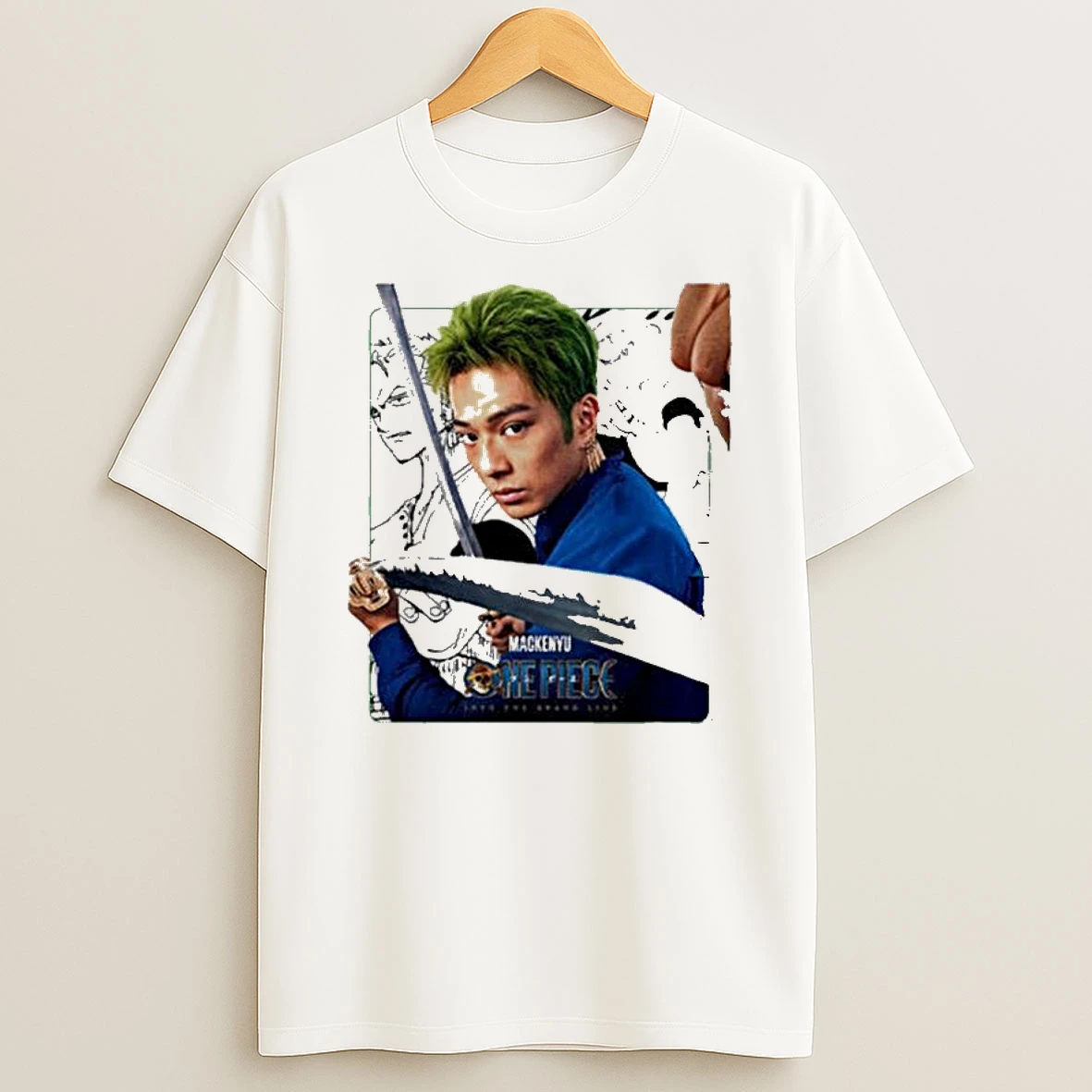 One Piece Live Action Into The Grand Line New Look For Mackenyu As Roronoa Zoro T Shirt