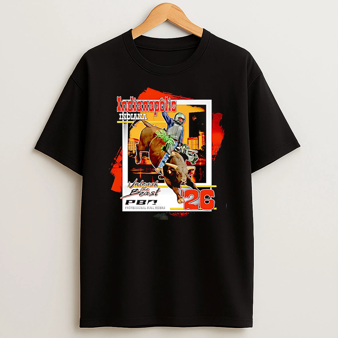 Pbr 2026 Unleash The Beast Indianapolis City T Shirt