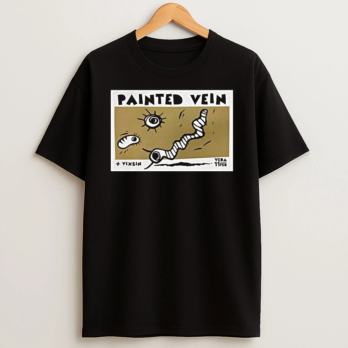 Painted Vein Feb 11 2026 Groningen Netherlands T Shirt