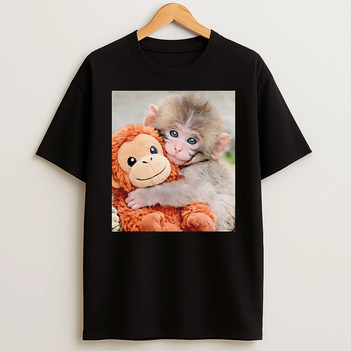 Panchi Kun Monkey Graphic T Shirt