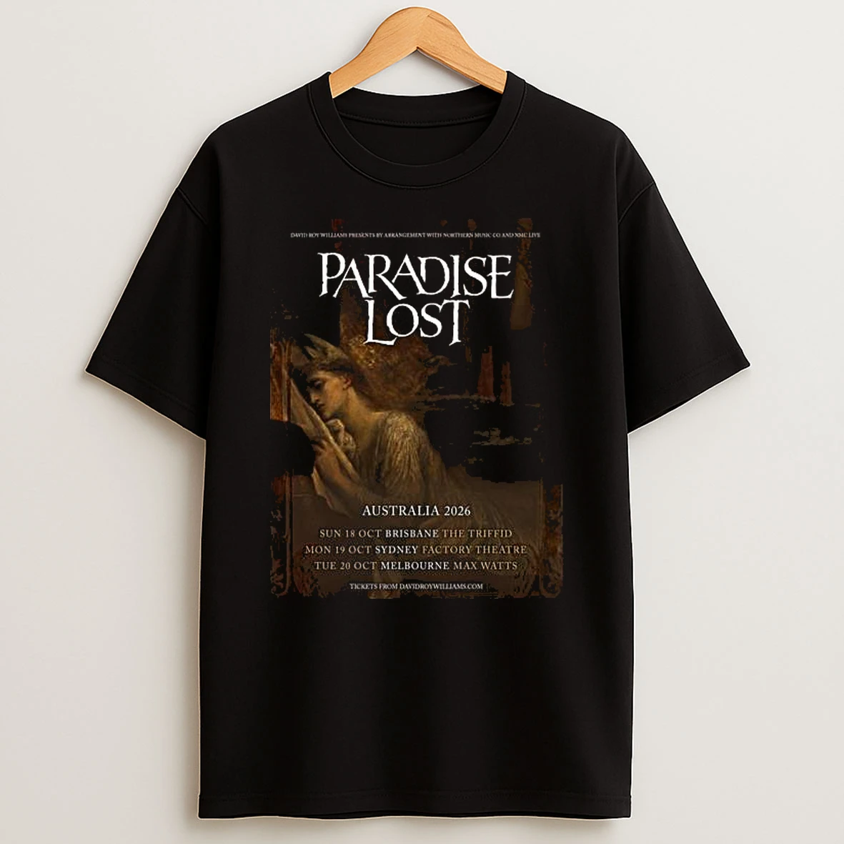 Paradise Lost Australia October 2026 T Shirt