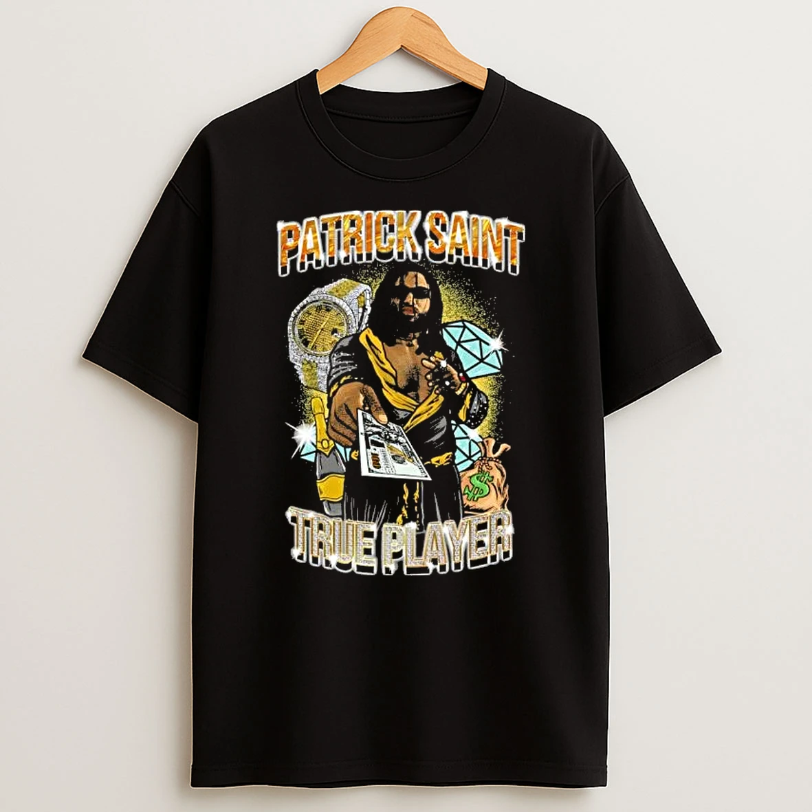 Patrick Saint True Player Graphic T Shirt