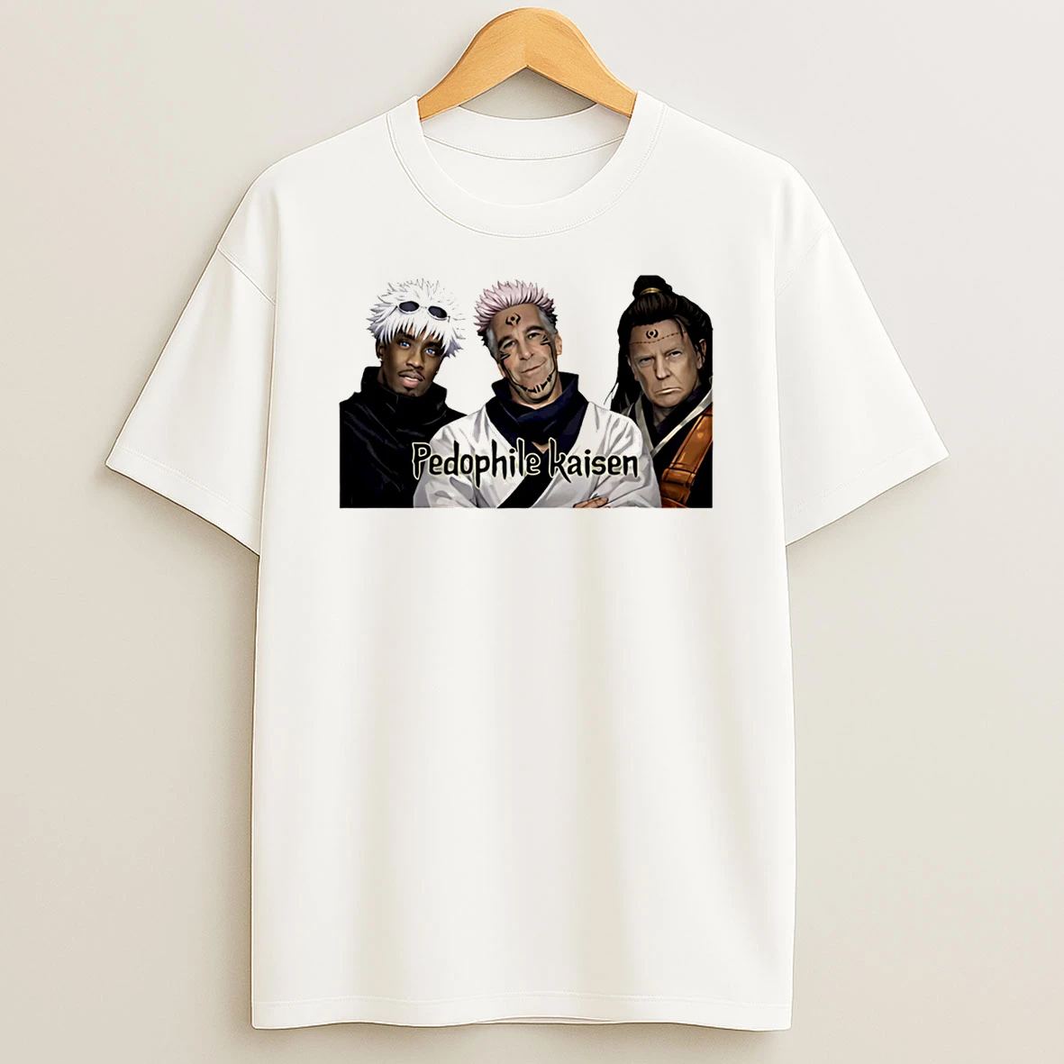 Pedophile Kaisen Ped Trump Epstein Diddy T Shirt