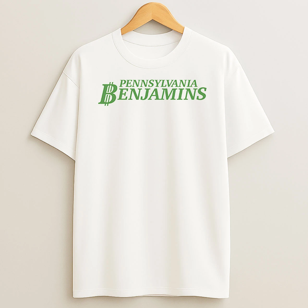 Pennsylvania Benjamins Text T Shirt