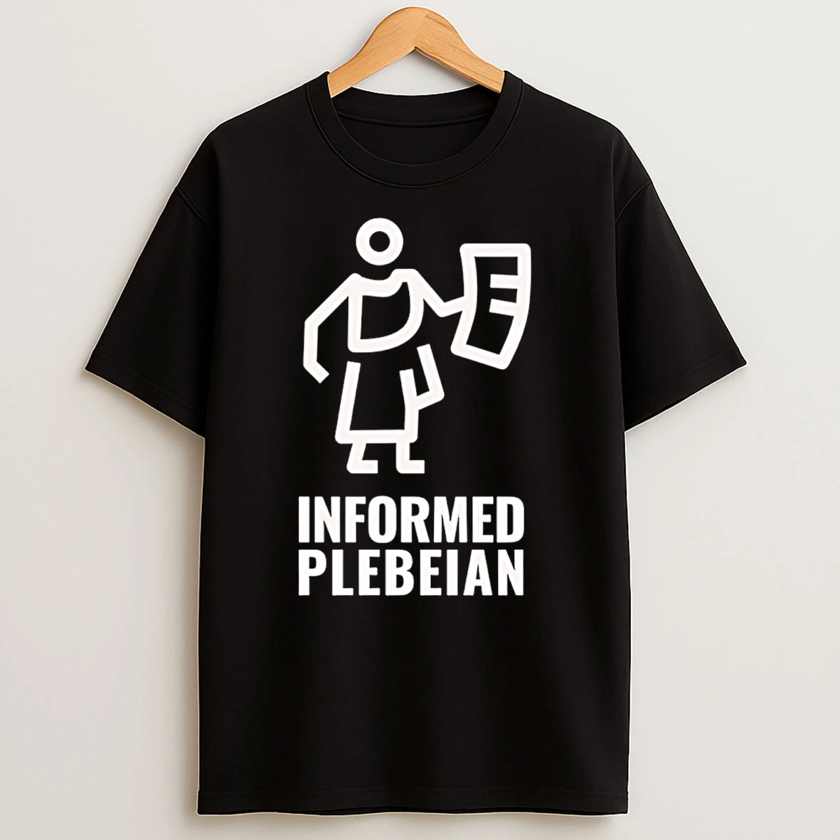 People Not Politicians Informed Plebeian T Shirt