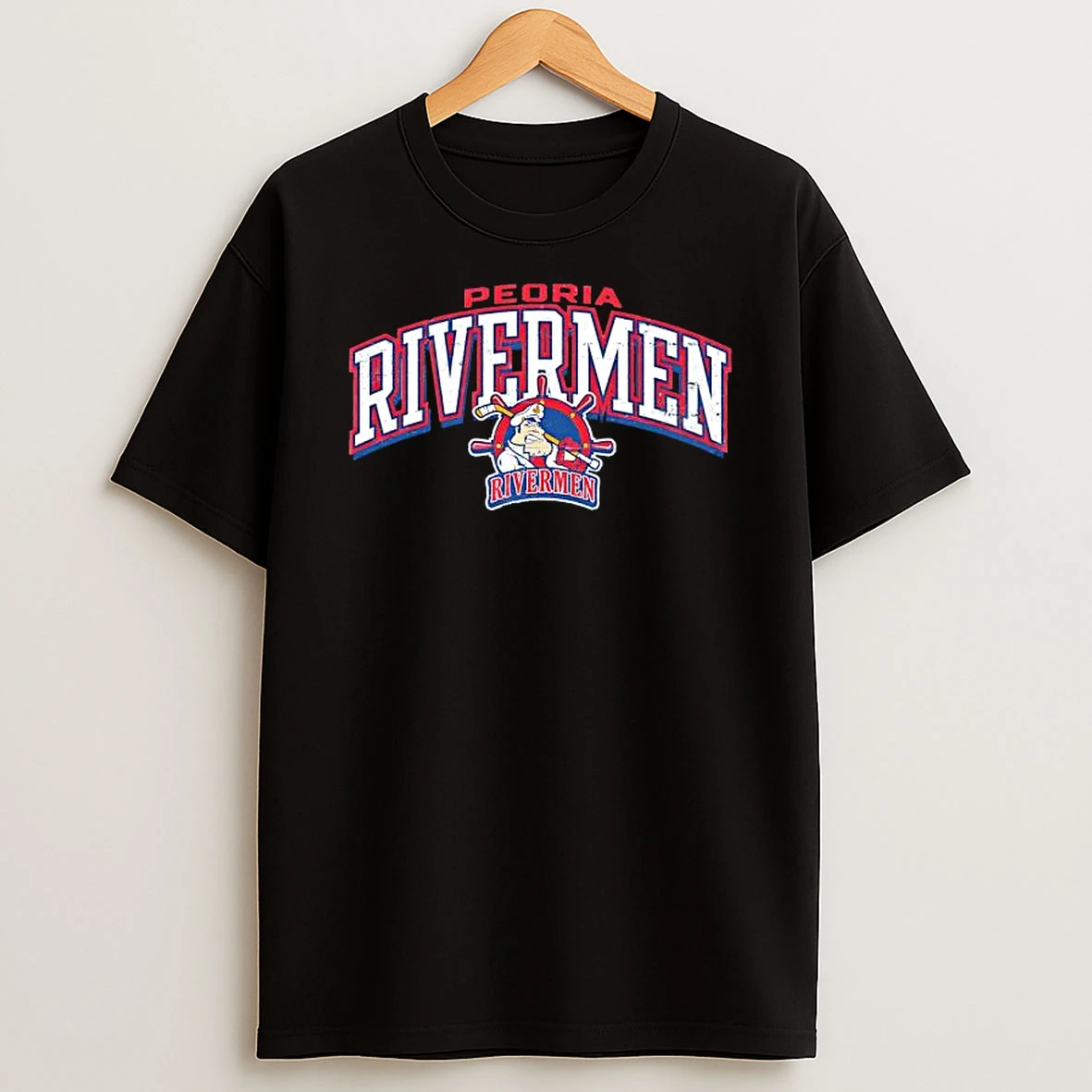 Peoria Rivermen Hockey Team T Shirt