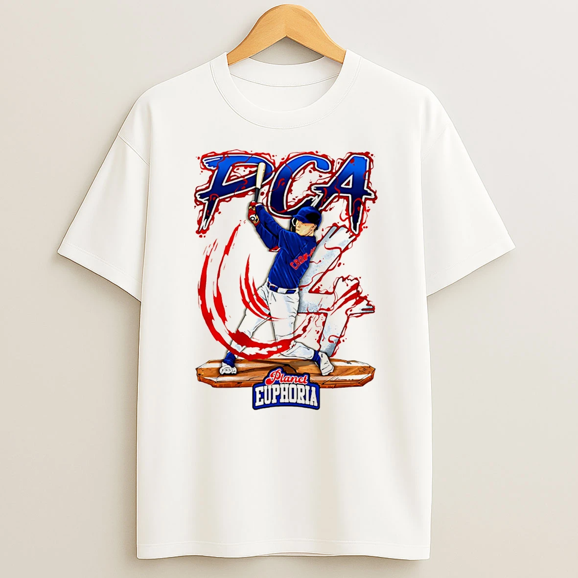 Pete Crow Armstrong Pca Los Angeles Dodgers Hand Drawn Artwork T Shirt