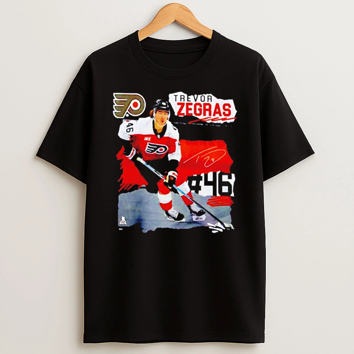 Philadelphia Flyers Trevor Zegras Fresh Ice T Shirt