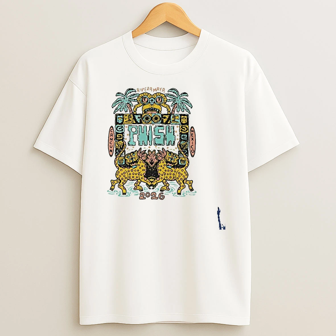 Phish Riviera Jan 28 31 2026 Jaguar Gates T Shirt