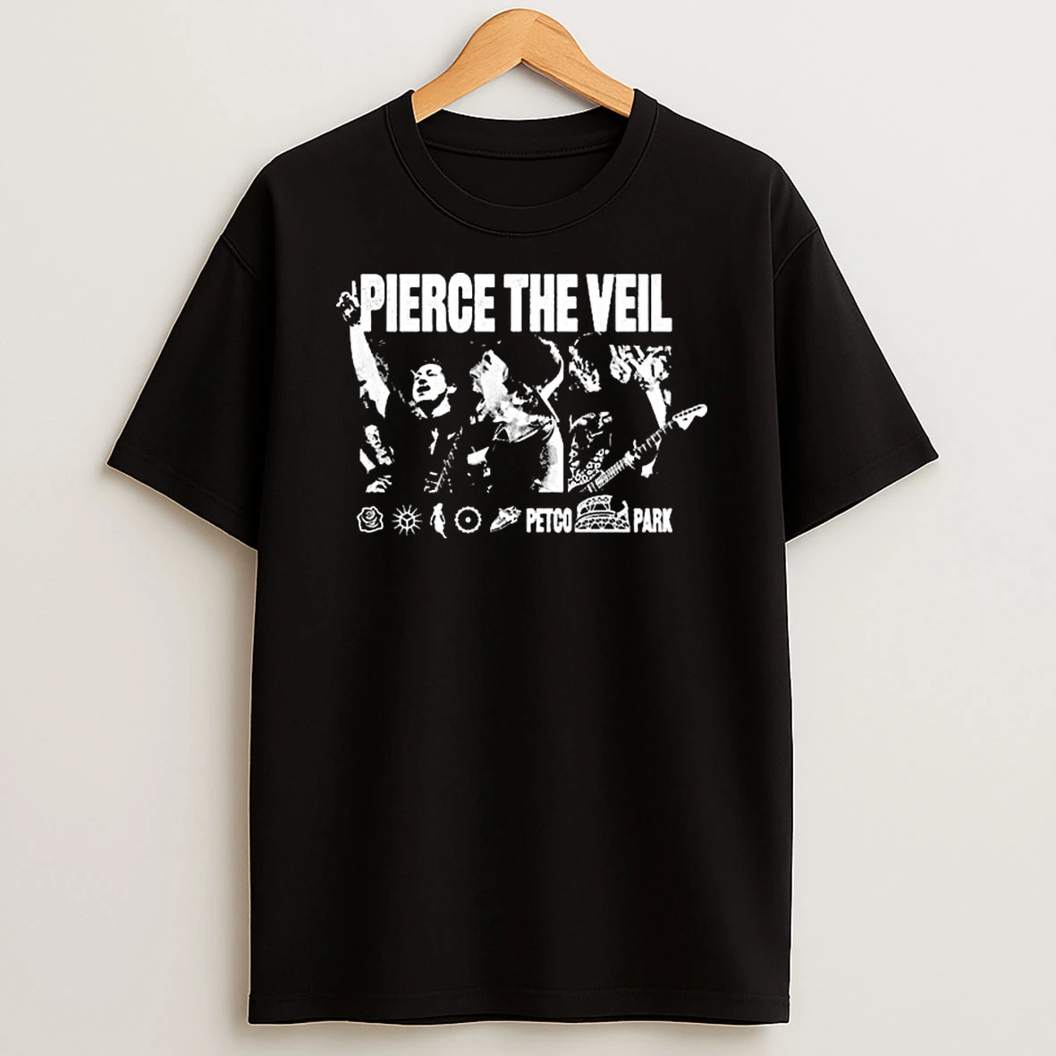 Pierce The Veil Venues Snapshot Homecoming In San Diego At Petco Park On September 12 2026 T Shirt