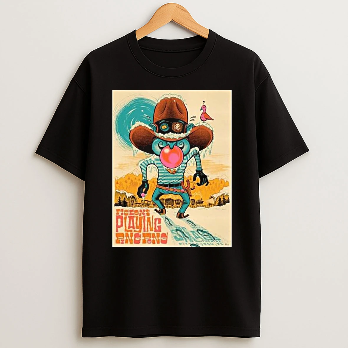 Pigeons Playing Ping Pong Pittsburgh Pennsylvania Venue At Mr Smalls Theatre On February 6 And 7 2026 T Shirt