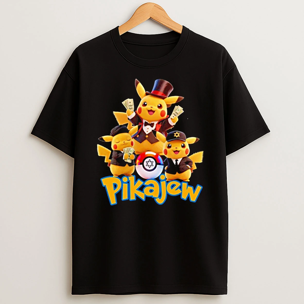 Pikachu Pikajew Funny Graphic T Shirt