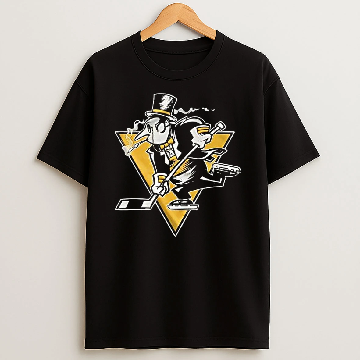 Pittsburgh Deadguins Go Penguin Go Skeletal Version T Shirt