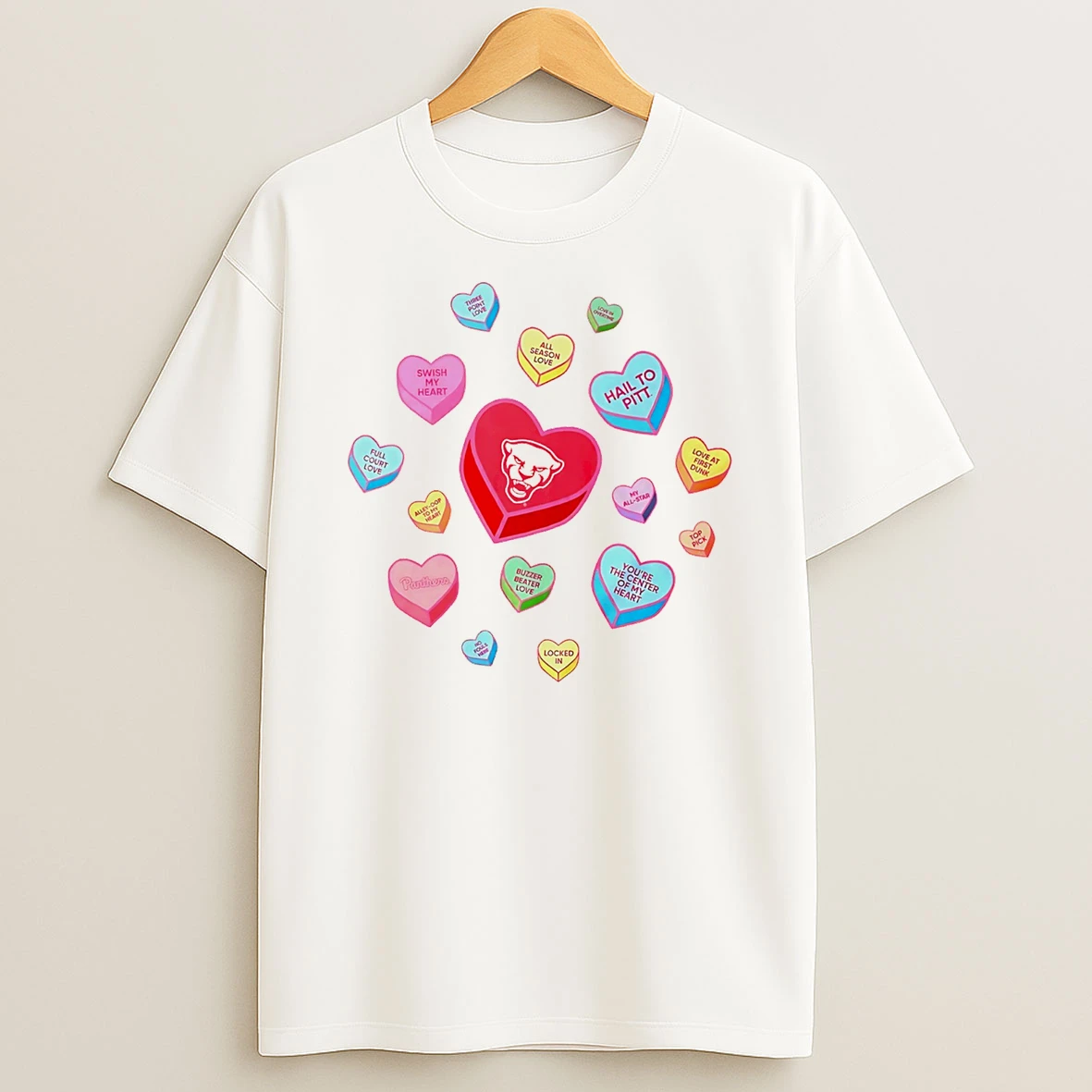 Pittsburgh Panthers Sweet Talk Valentine Day 2026 T Shirt
