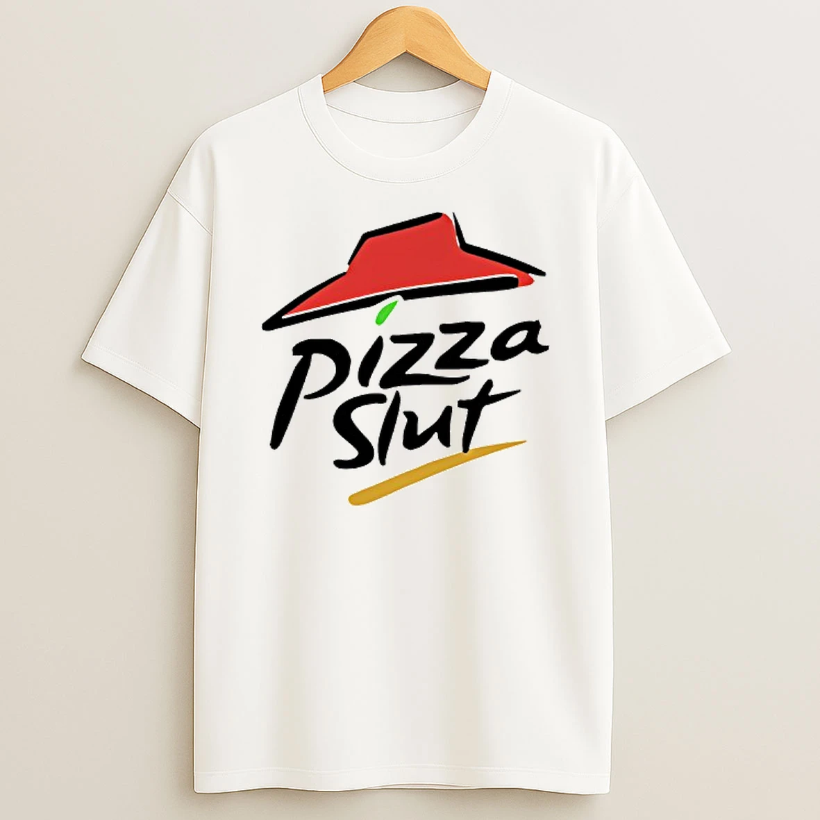 Pizza Slut Pizza Hut Parody T Shirt