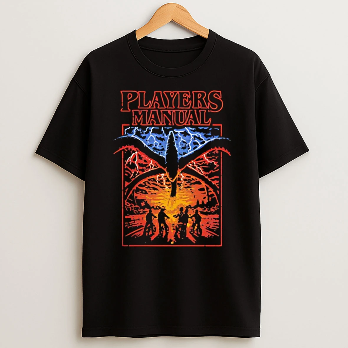 Players Manual Style Stranger Things T Shirt